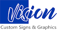 Vision Custom Signs and Graphic Logo